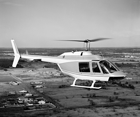 The first Bell 206B JetRanger (Bell Helicopter Co.)