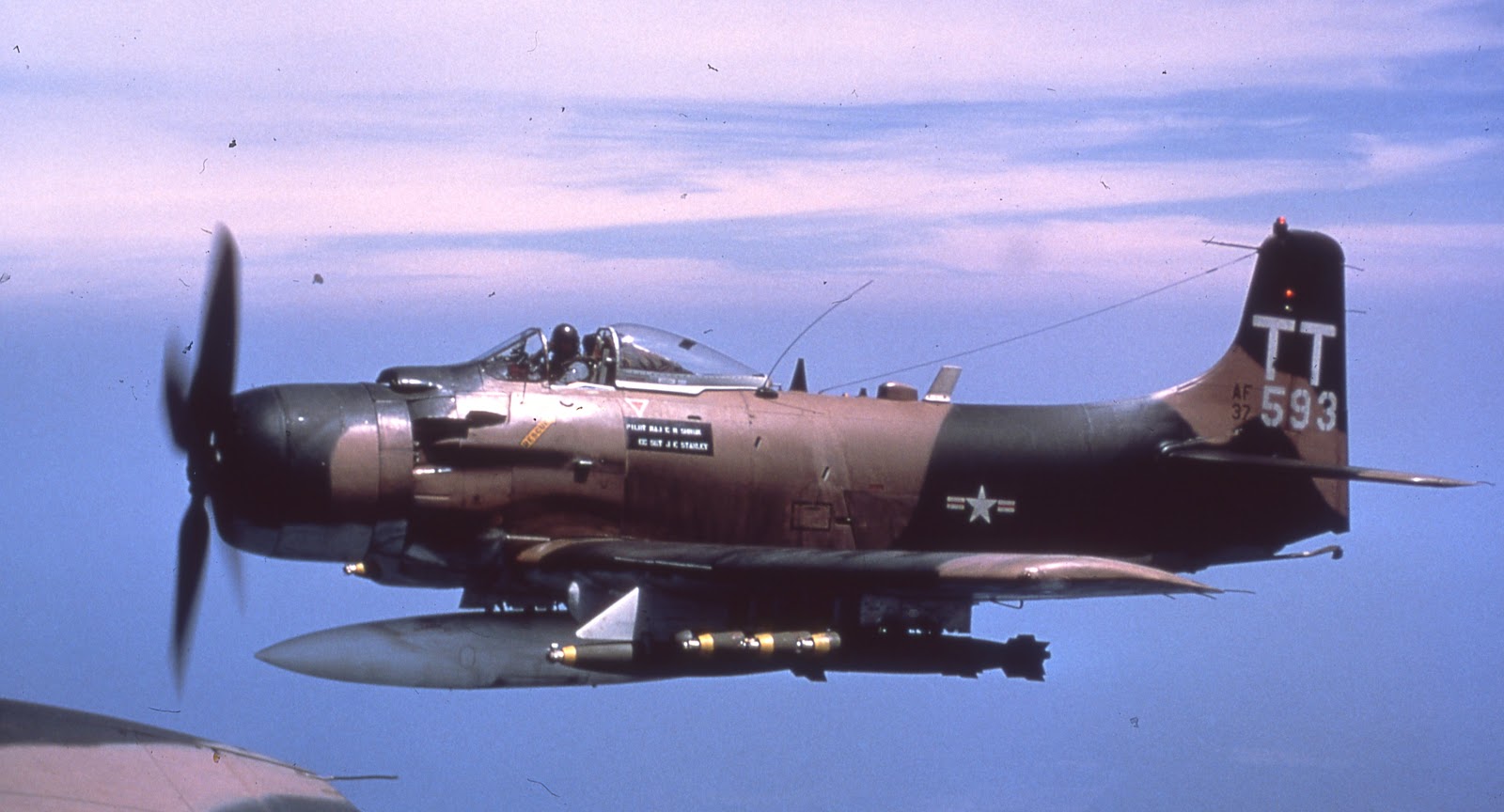 Douglas AH-1H Skyraider 52-137593 (U.S. Air Force)