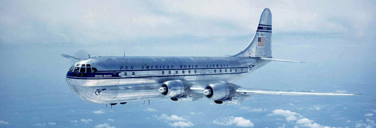 Pan American World Airways Boeing Model 377 Stratocruiser. (Boeing)
