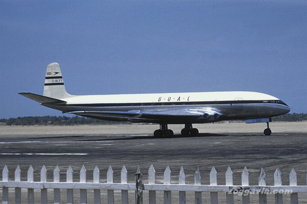 De Havilland DH.106 Comet 1 G-ALYY, 1953. (Zoggavia)