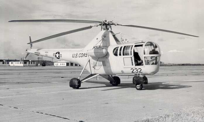 U.S. Coast Guard Sikorsky HO3S-1G 51-232. (U.S. Coast Guard)