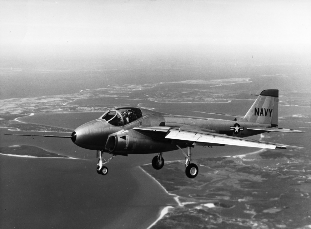 Grumman YA2F-1 Inruder Bu. No. 147864 (San Diego Air and Space Museum Archives)