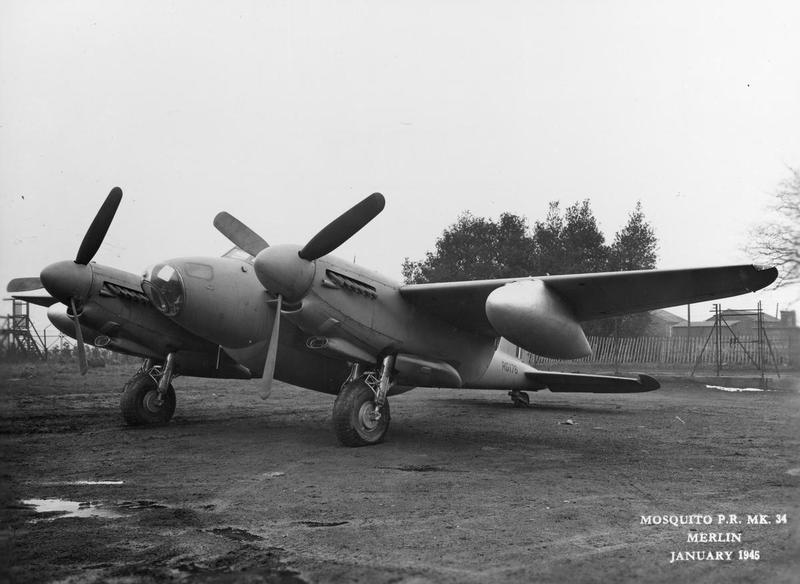 Mosquito PR.34 (Imperial War Museum Catalogue number ATP 13464B)