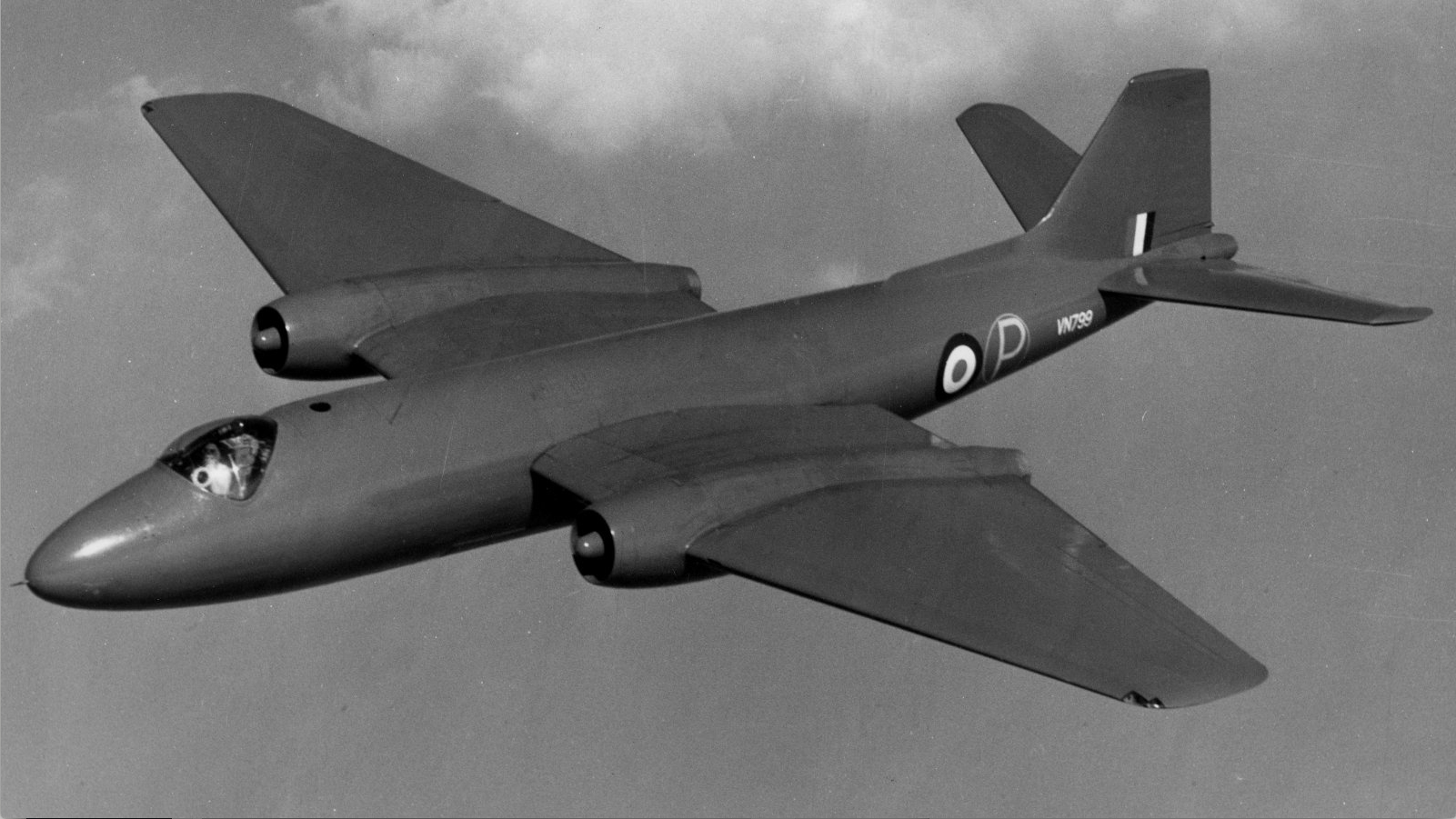 English Electric A.1 VH799, first of four prototypes of the Canberra bomber. (BAE Systems)