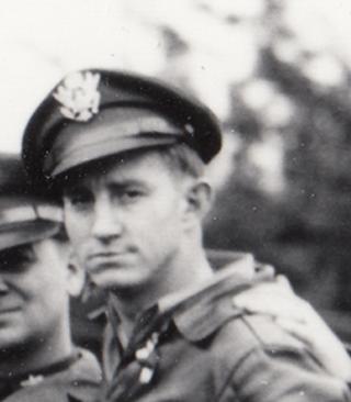 Lieutenant Bruce W. ("Red") Rowlett, U.S. Army Air Corps, Operations Officer, 375th Fighter Squadron. (American Air Museum in Britain)