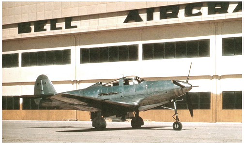 Bell Model 12 (XP-39) prototype 38-326, at Bell Aircraft Co., Buffalo, New York