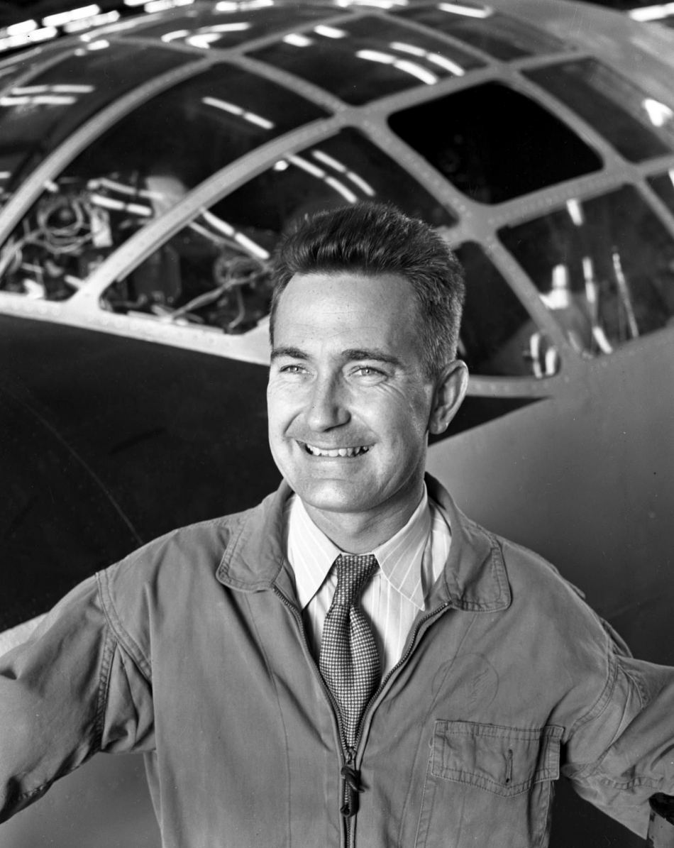 Chief Test Pilot Beryl Arthur Erickson. (Convair)