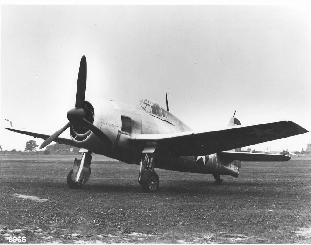 Grumman XF6F-1 Hellcat, Bu. No. 02981.