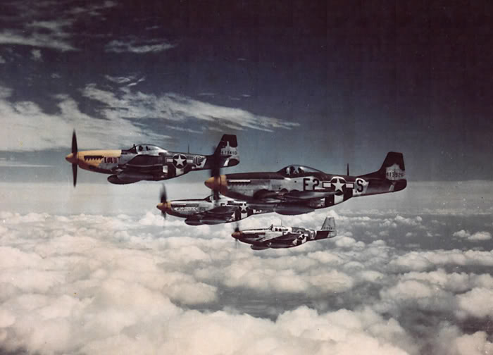 North American Aviation P-51D Mustangs, The Battisham Four, 3