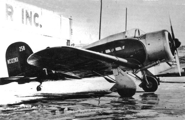 Transcontinental and Western Airlines' Lockheed Model 9E special, NC12283. This airplane would be modified by Pacific Airmotive, Burbank, California, for Wiley Hardeman post. (Ed Coates Collection)