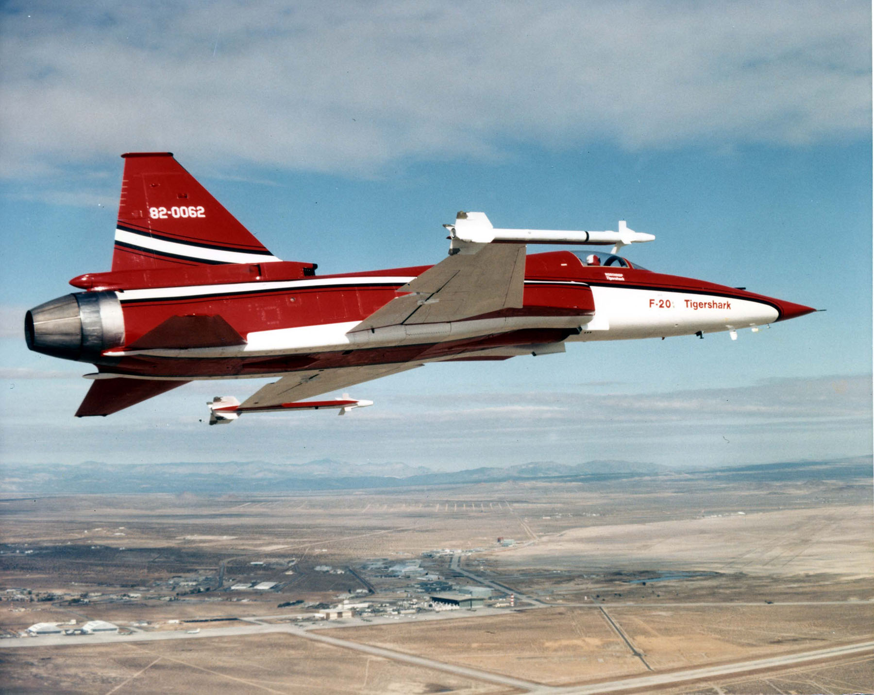Northrop F-5G prototype, 82-0062. (U.S. Air Force)