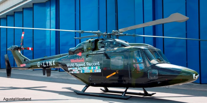 Westland Lynx AH.1, G-LYNX. This is the World's Fastest Helicopter. (Westland)
