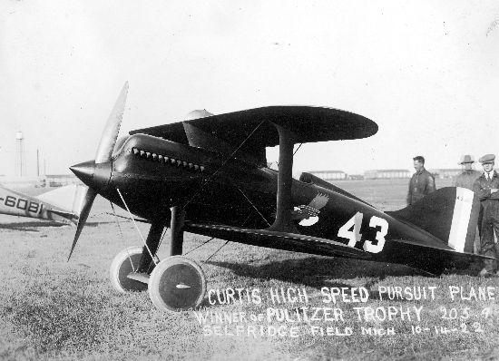 1922 : Airplane Speed Record Set at Selfridge Field
