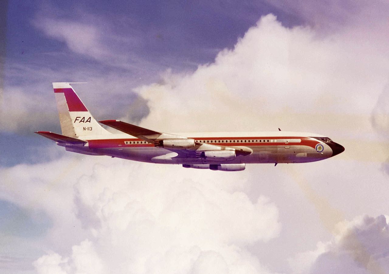 The Federal Aviation Administration's Boeing 720-027 N113. (FAA)