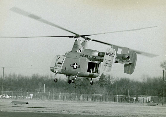 Kaman H-43B-KA Huskie 58-1848 at Bloomfield, Connecticut, 9 December 1959. (FAI)