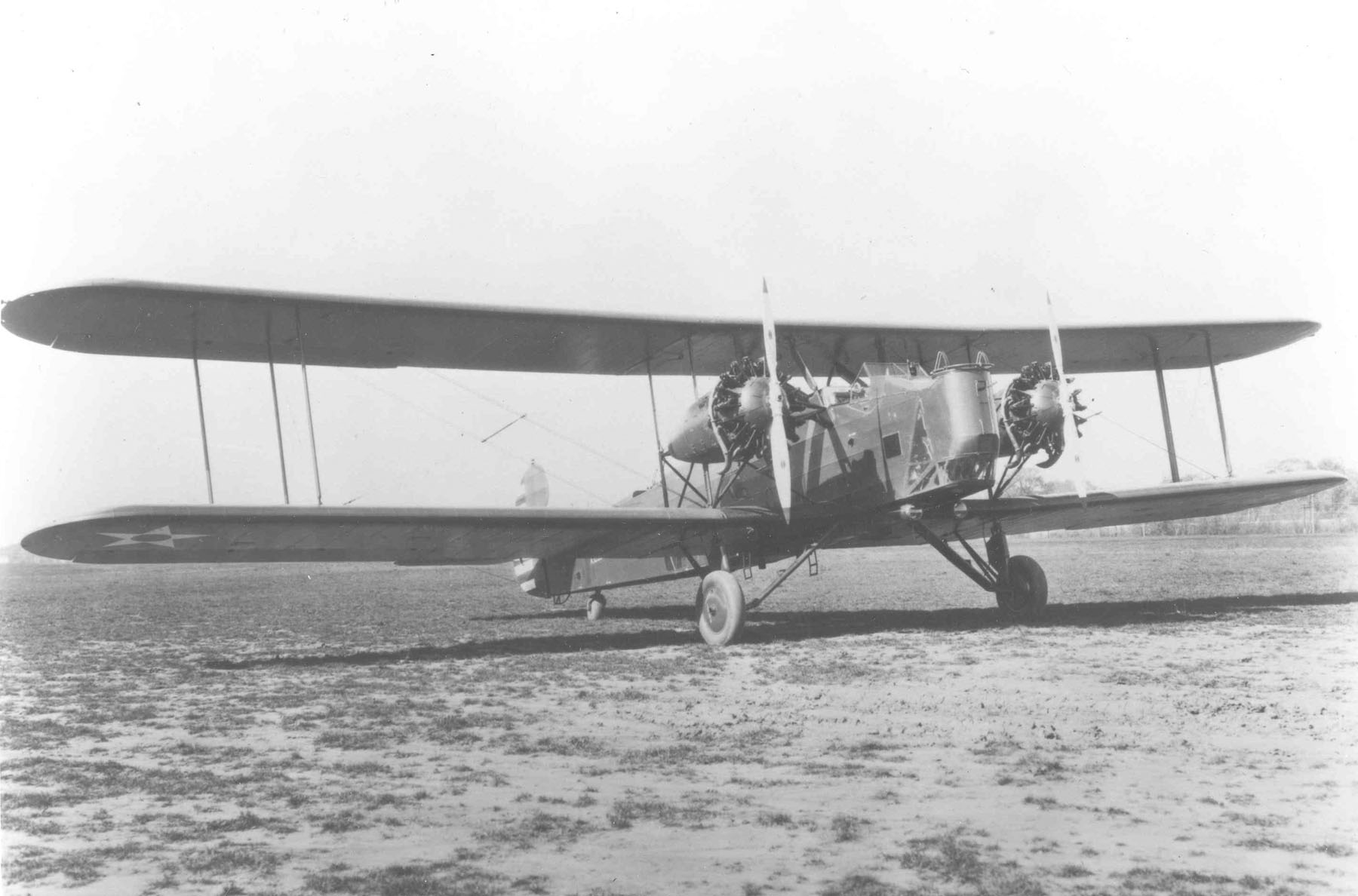 Keystone B-3A, Air Corps serial number 30-281, the first B-3A built. (U.S. Air Force)