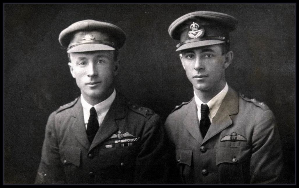 Captain Sir Ross Macpherson Smith K.B.E., M.C., D.F.C., A.F.C., and his brother, Lieutenant Sir Keith Macpherson Smith K.B.E. (State Library of South Australia)