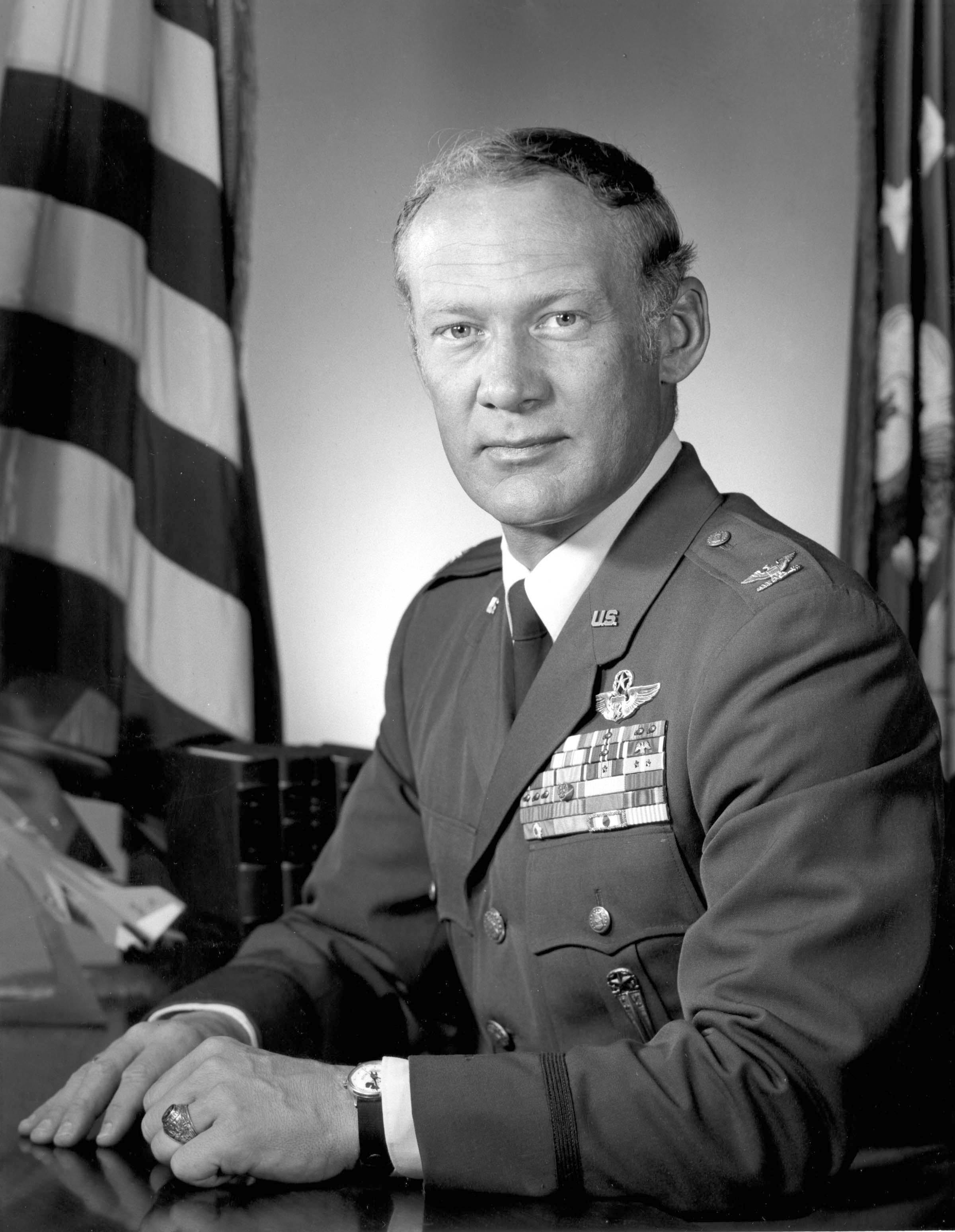 Colonel Edwin E. Aldrin, Jr., United States Air Force.