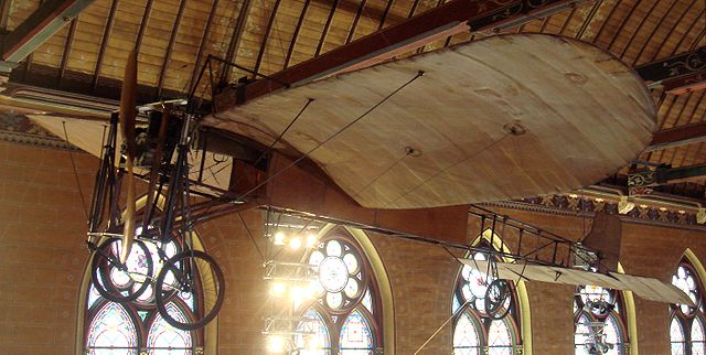 The original Blériot XI at Musee des Arts et Metiers (PHGCOM. Use authorized.)