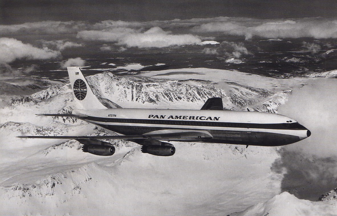 One of the first Boeing 707 airliners delivered to Pan American World Airways, Clipper Maria, N707PA. (Pan Am)