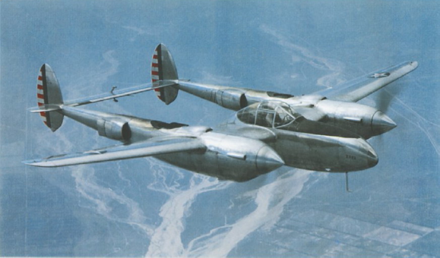 Lockheed YP-38 Lightning 39-689, manufacturer's serial number 122-2202. (Lockheed)