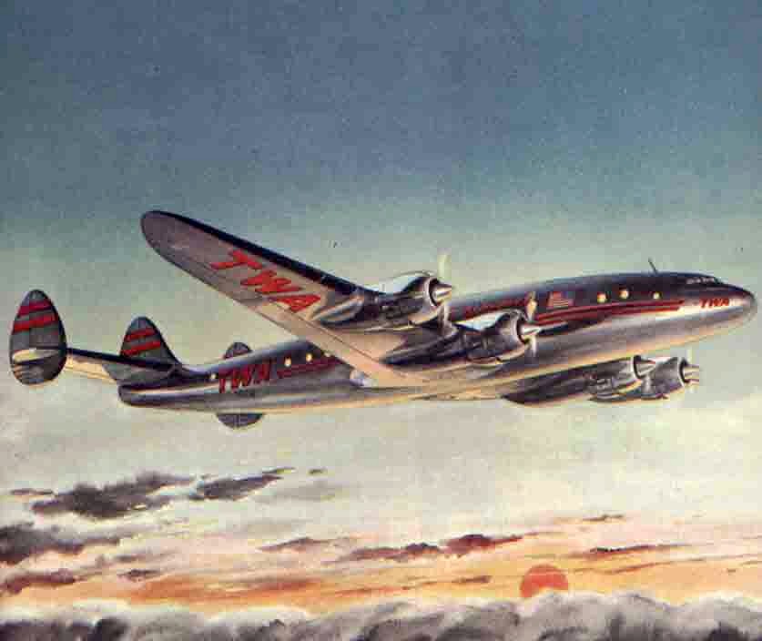 TWA Lockheed Constellation.