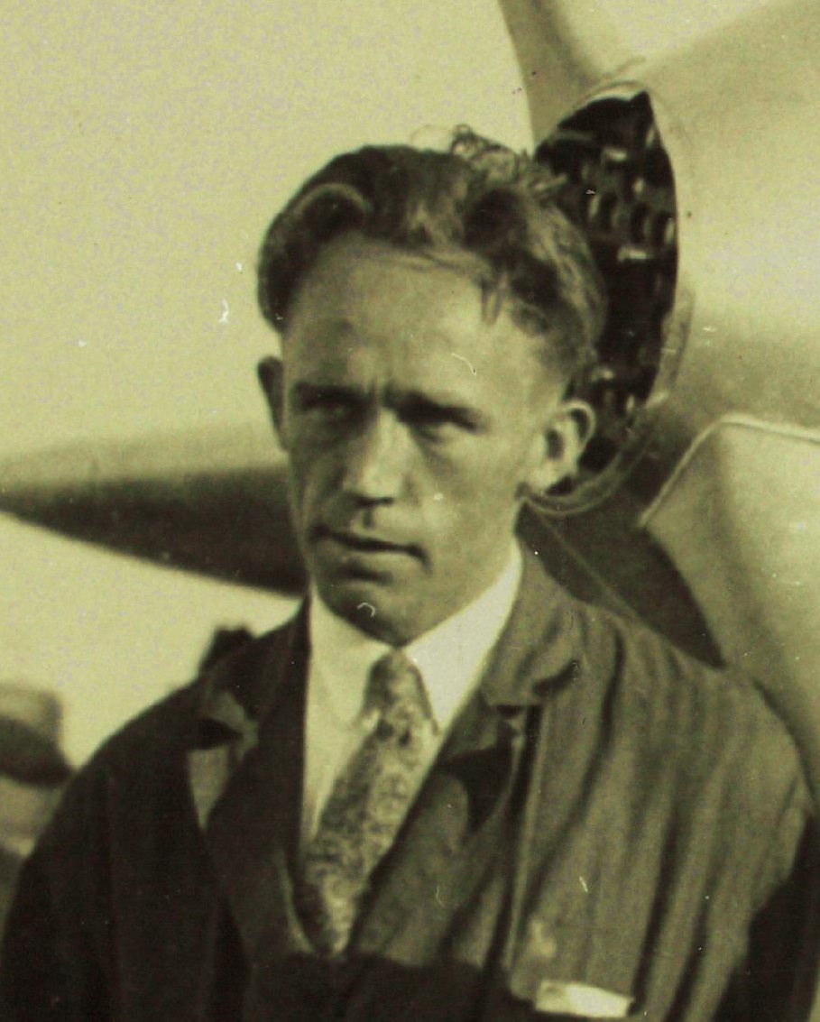 Arthur V. Rogers was killed 11 August 1927, shortly after taking off on a test flight for his Dole Air Race entry, pride of Los Angeles, a twin-engine Bryant monoplane, NX705. (San Diego Air and Space Museum Archives) 