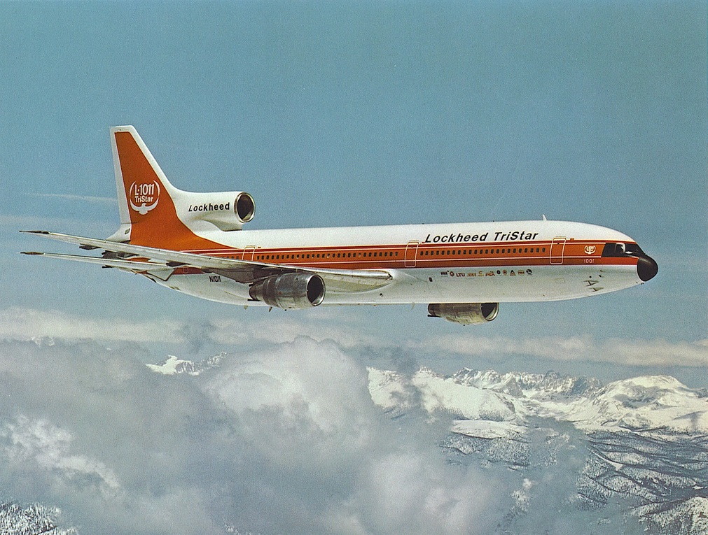 Lockheed L-1011 Tristar, N1011. (Lockheed)