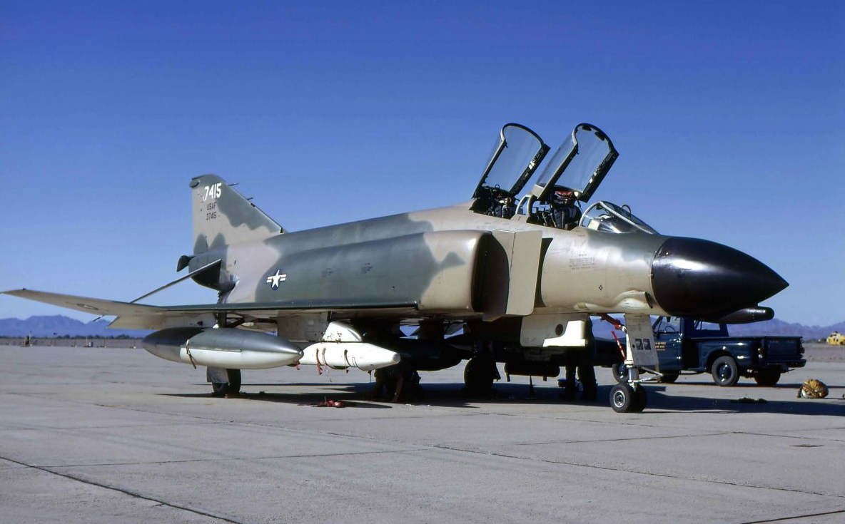 McDonnell F-4C15-MC 63-7415 at Gila Bend AAF, 1967. (Stephen Miller)