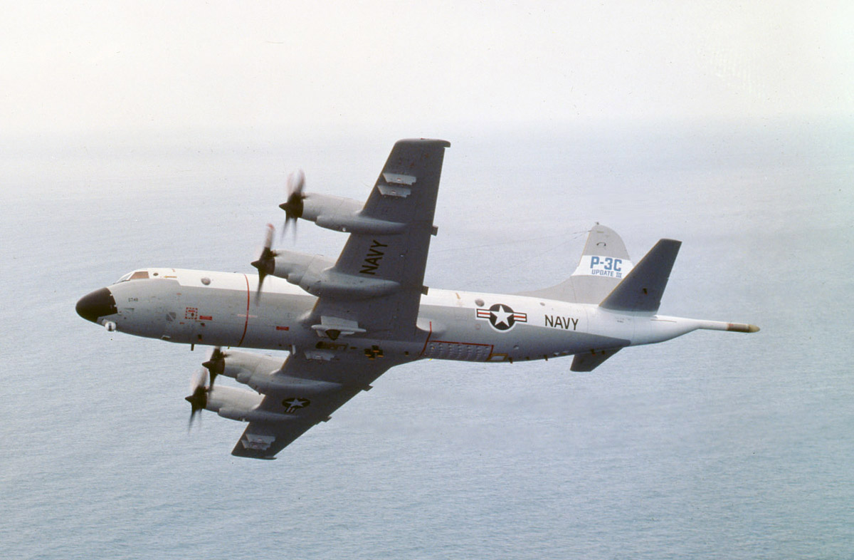 A Lockheed P-3C Orion patrol bomber. (U.S. Navy) 