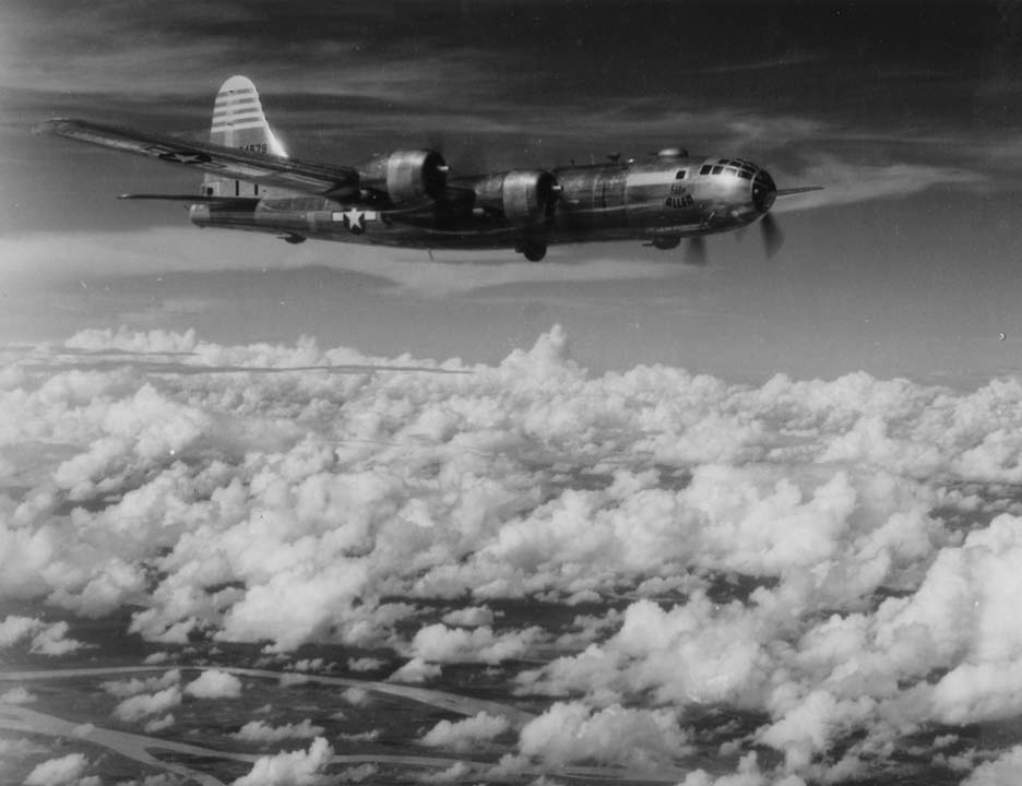 Boeing B-29 Superfortress "Eddie Allen." (U.S. Air Force)