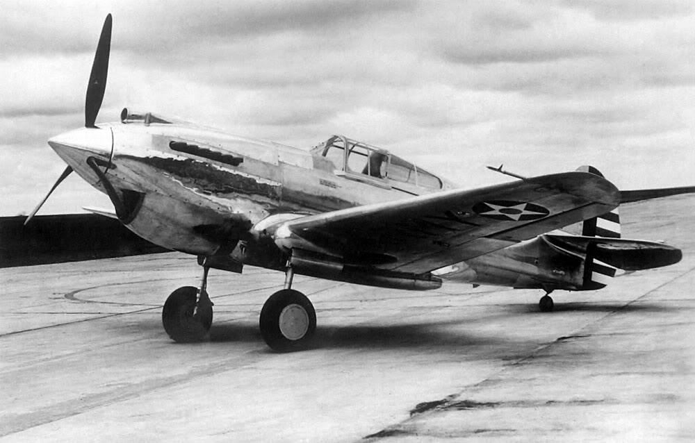 Curtiss P-40 Warhawk 39-156. (U.S. Air Force)