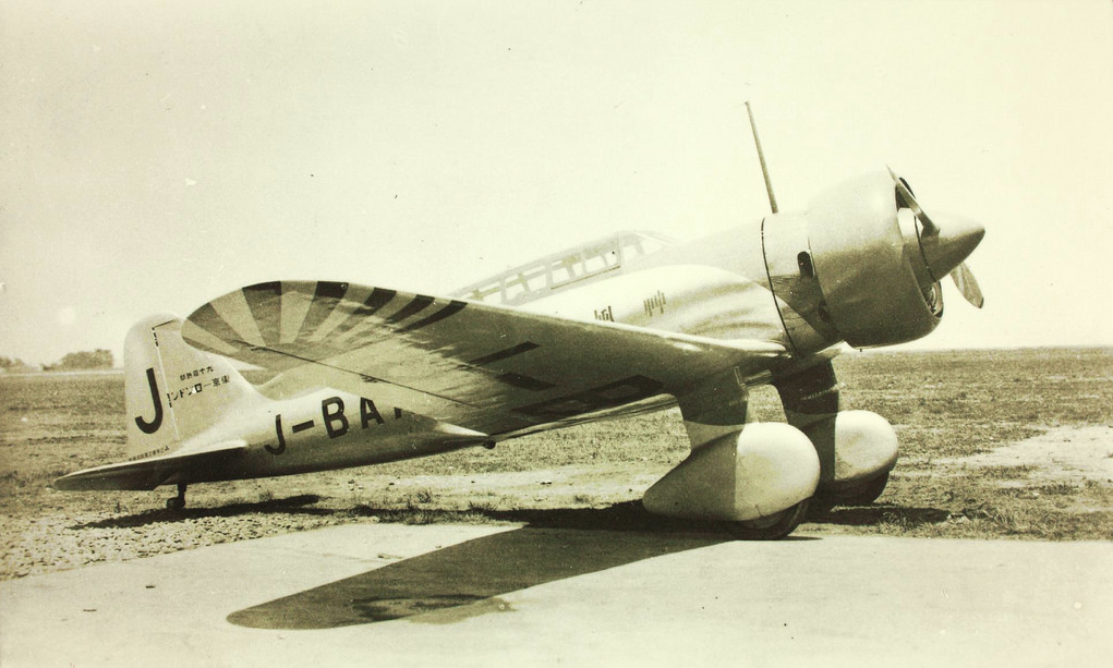 Mitsubishi Ki-15 Karigane prototype, J-BAAI, Kamikaze-gō. (San Diego Air and Space Museum Archives)