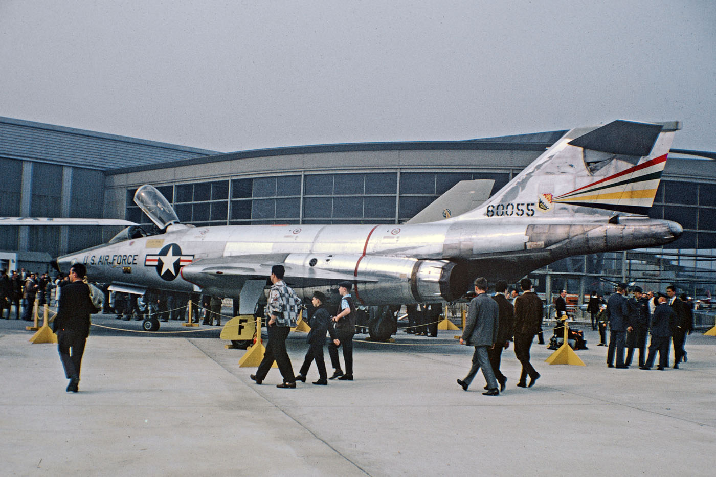 This McDonnell RF-101C-60-MC Voodoo, 56-055, is the sister ship of the Voodoo flown by Captain Edwards to set a World Speed Record, 15 April 1959. (Unattributed)