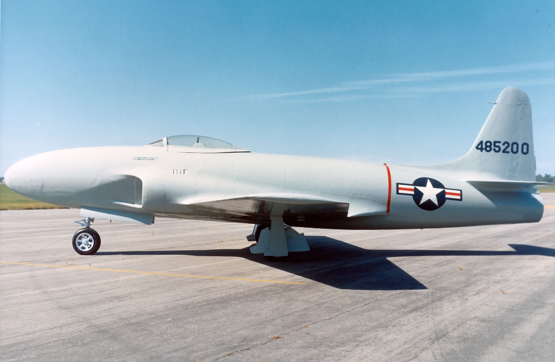 DAYTON, Ohio -- Lockheed P-80R at the National Museum of the United States Air Force. (U.S. Air Force photo)