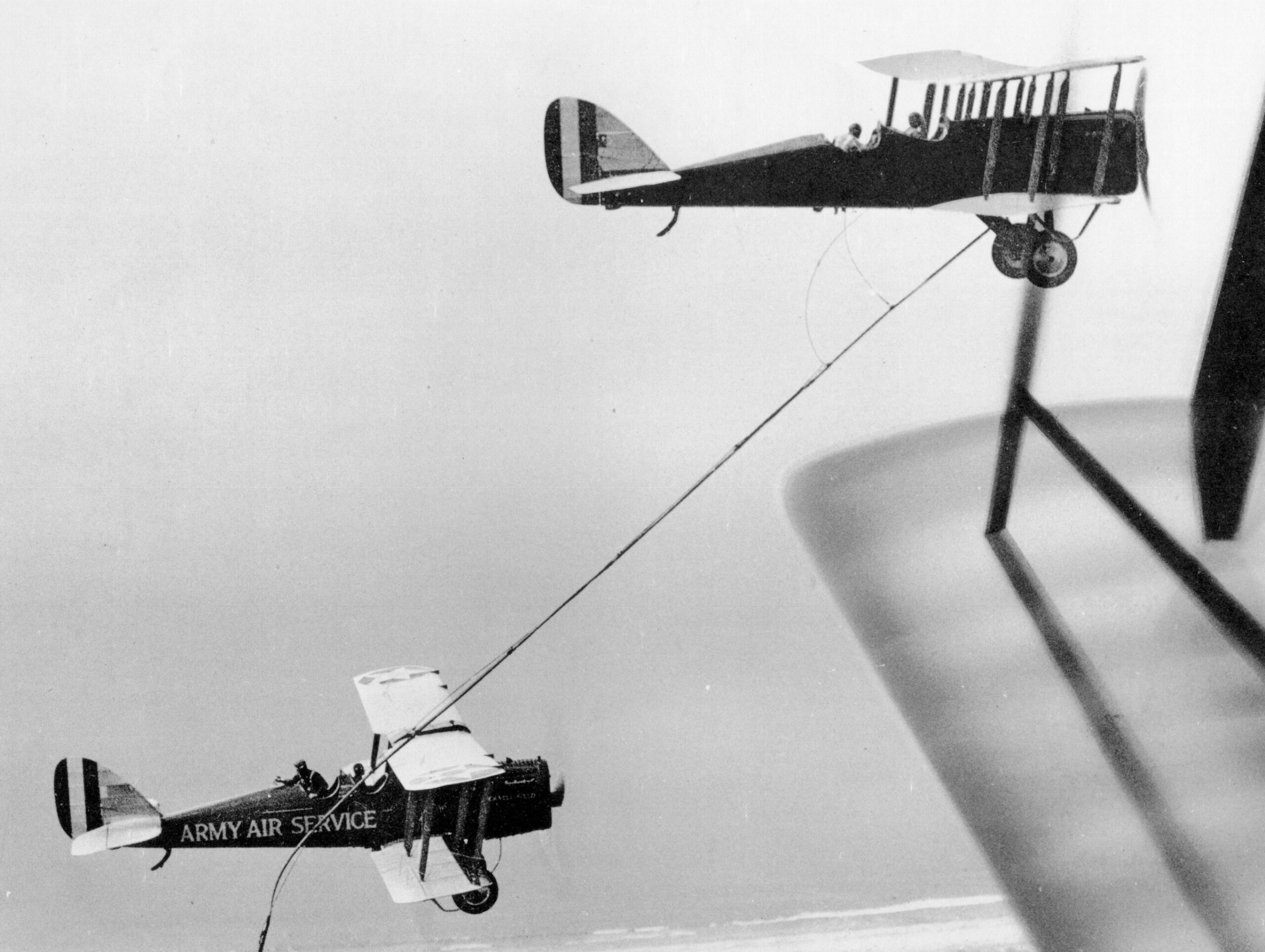 Refueling in flight. (U.S. Air Force)