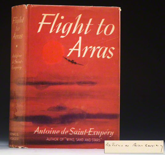 Flight to Arras, first edition, 1942 (Bauman Rare Books)