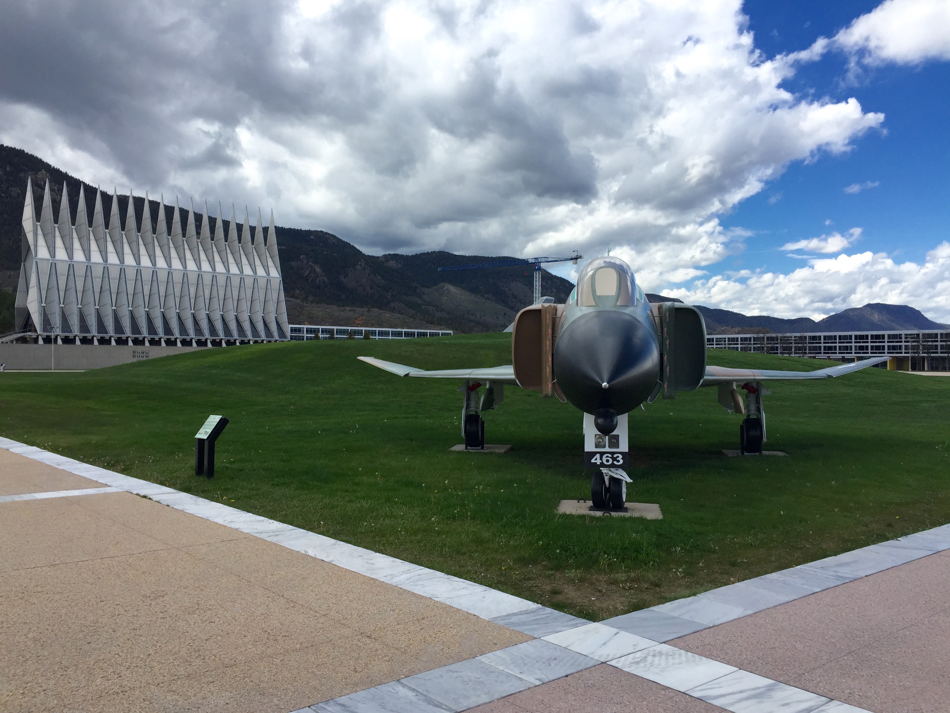 McDonnell F4D Phantom II on display at the Unted States Air Force Academy, Colorado Springs, Colorado. (Unattributed)