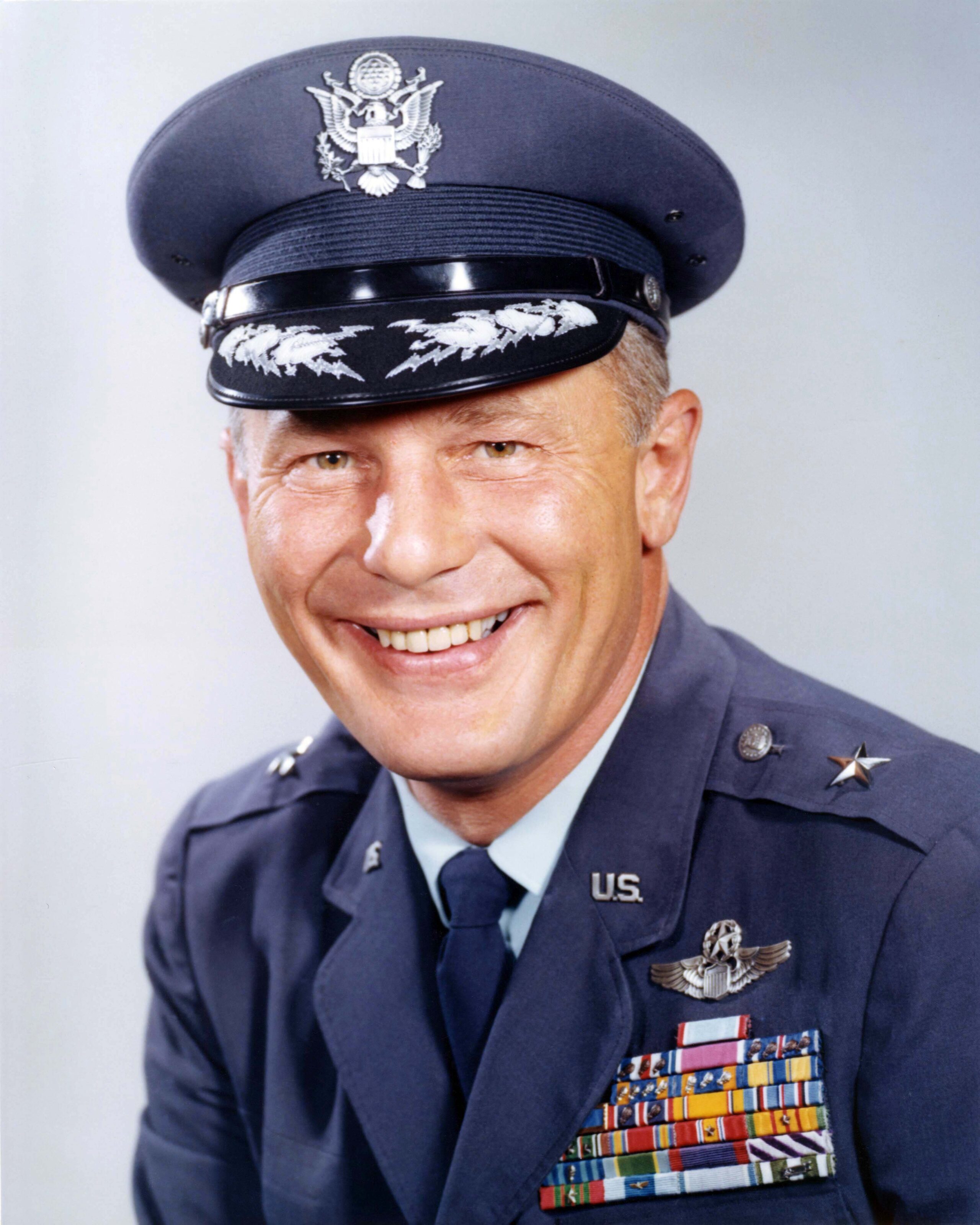 Brigadier General Robin Olds next assignment was as Commandant of Cadets at the United States Air Force Academy, Colorado Springs, Colorado, where I had the pleasure of serving under his command. (U.S. Air Force)