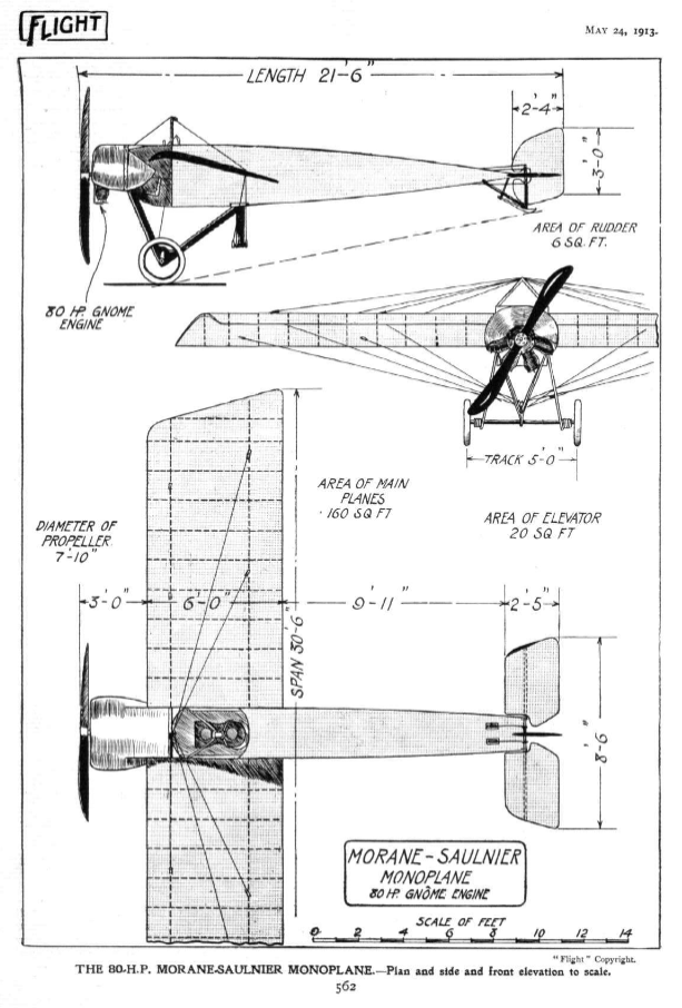 —FLIGHT, No. 230 (No. 21, Vol. V., 24 May 1913 at Page 562