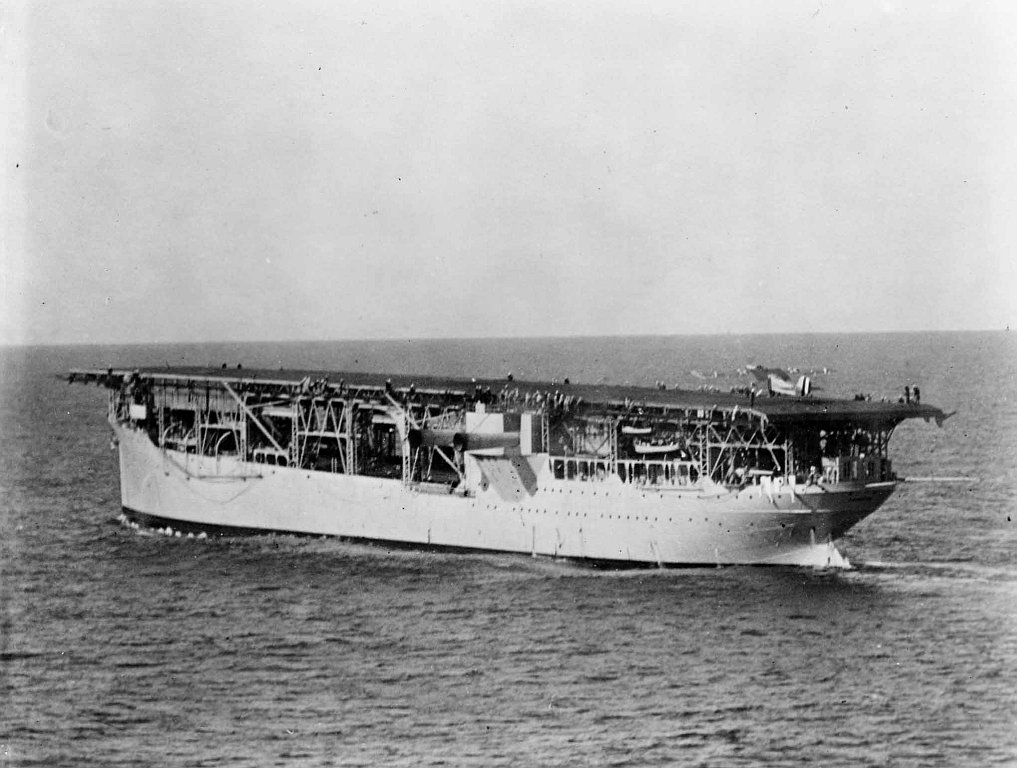 USS Langley (CV-1), 1922. (U.S. Navy)