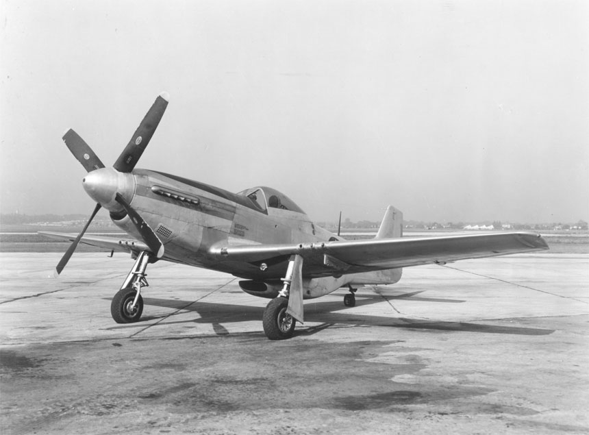 North American Aviation P-51D Mustang. (U.S. Air Force)