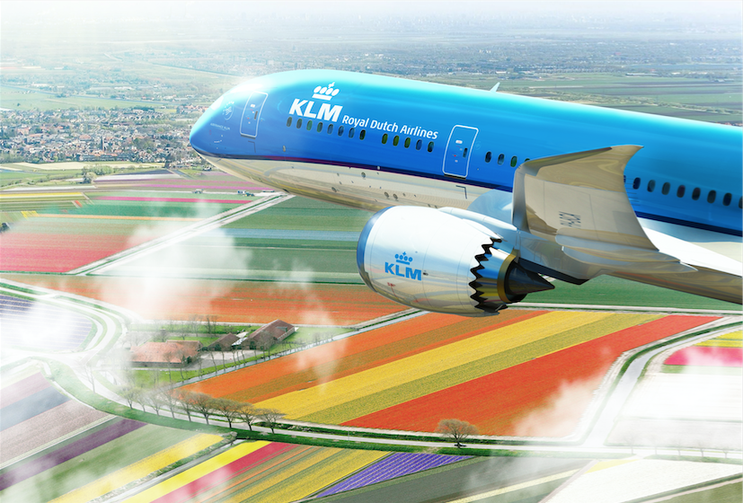 A KLM Boeng 787 Dreamliner. (KLM)