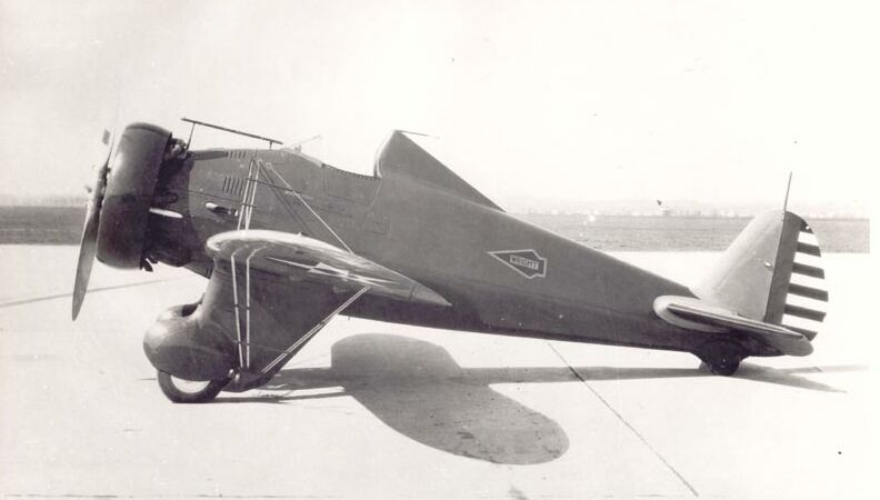 A Boeing P-26 at Wright Field, Ohio. (U.S. Air Force)