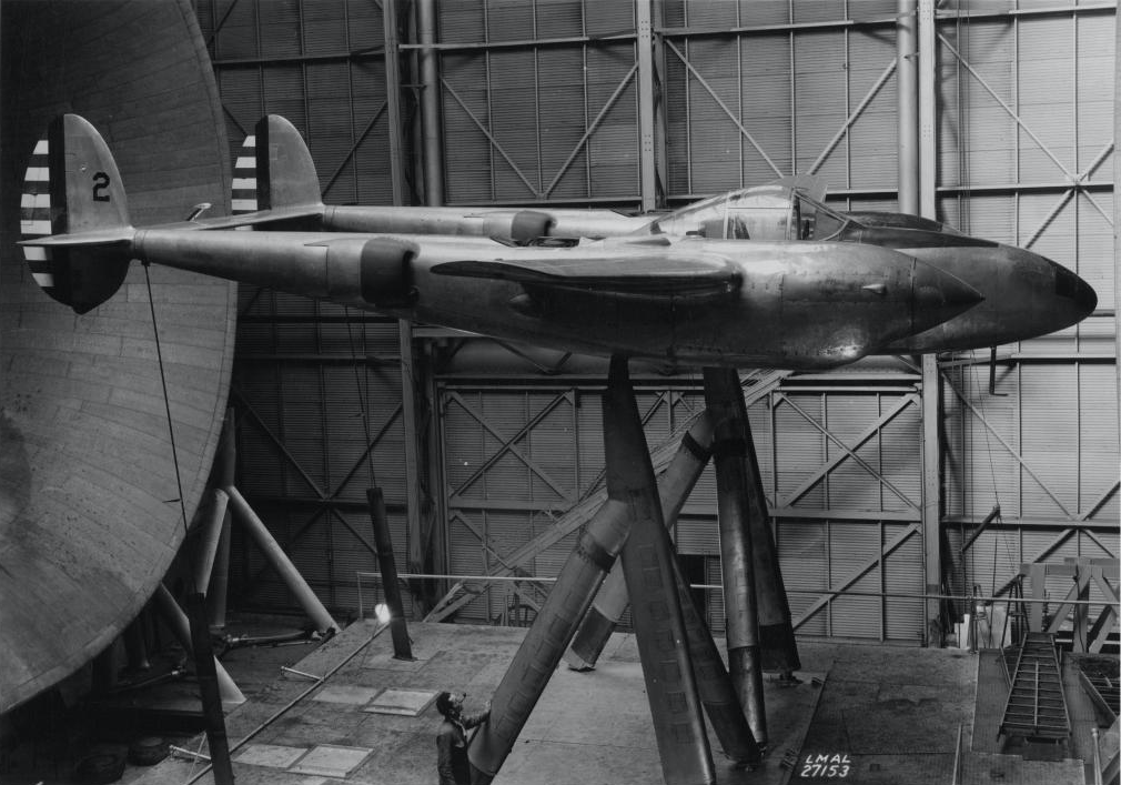 Lockheed YP-38 Lightning 39-690, serial number 122-2203. (NASA)