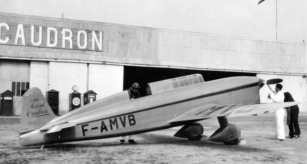 Hélène Boucher’s Caudron C.430 Rafale, F-AMVB.