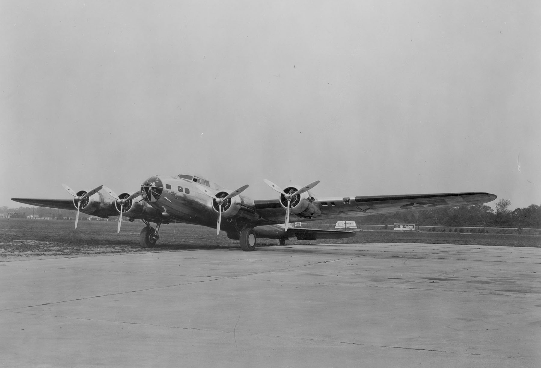 Boeing B-17C 40-2049, similar to Colin Kelly's 40-2045. (U.S. Air Force)