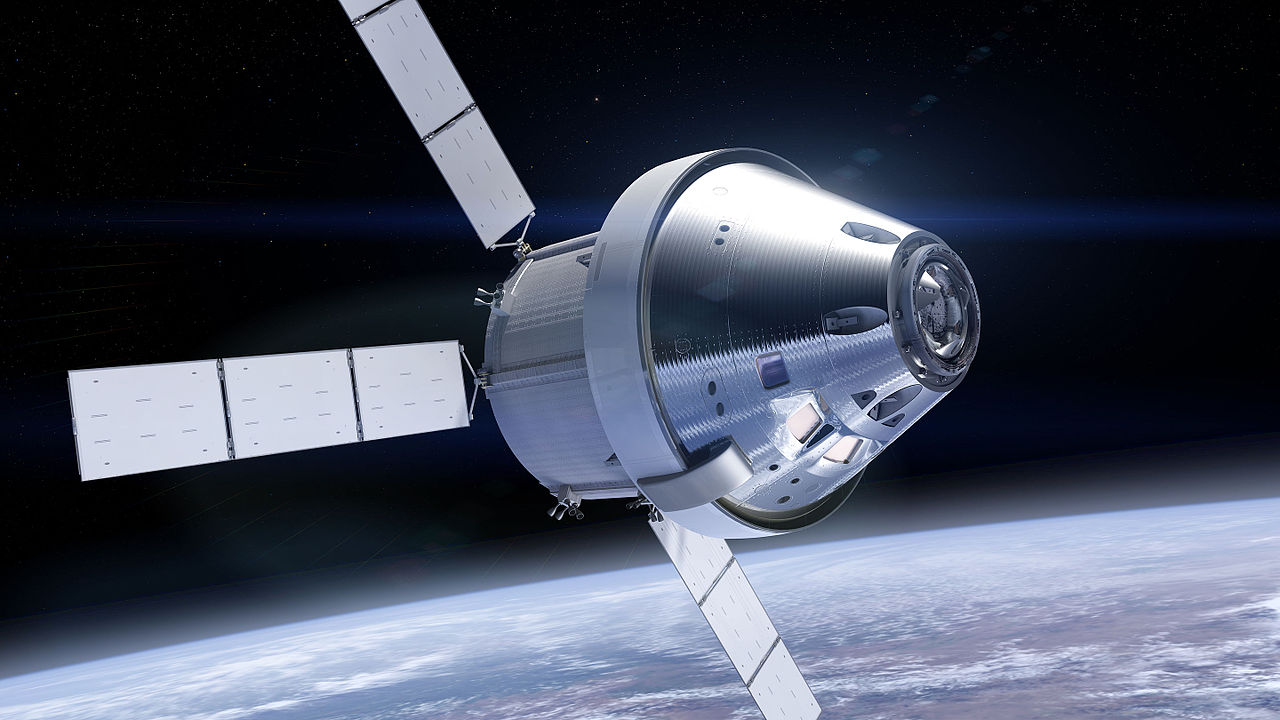 Artist's conception of an Orion Multi-Purpose Crew Vehicle in Low Earth Orbit. (NASA)