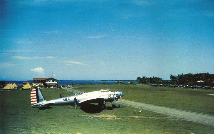 A 19th Bombardment Group Boeing B-17C at Iba Airfield, Philipiine Islands, September 1941. 