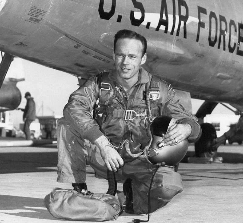 Captain Joe Bailey Jordan, United States Air Force. (Photograph courtesy of Neil Corbett, Test and Research Pilots, Flight Test Engineers)